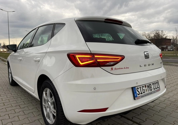 Seat Leon cena 54900 przebieg: 104000, rok produkcji 2017 z Leszno małe 326